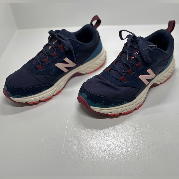 New Balance Other - New Balance 510 youth trail running shoe in Navy and Pink size 4.5Y
